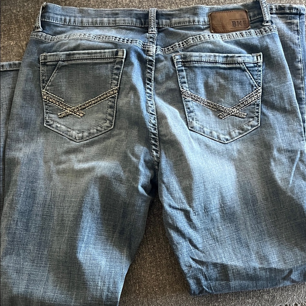 BKE Relaxed Fit Light Blue Jeans